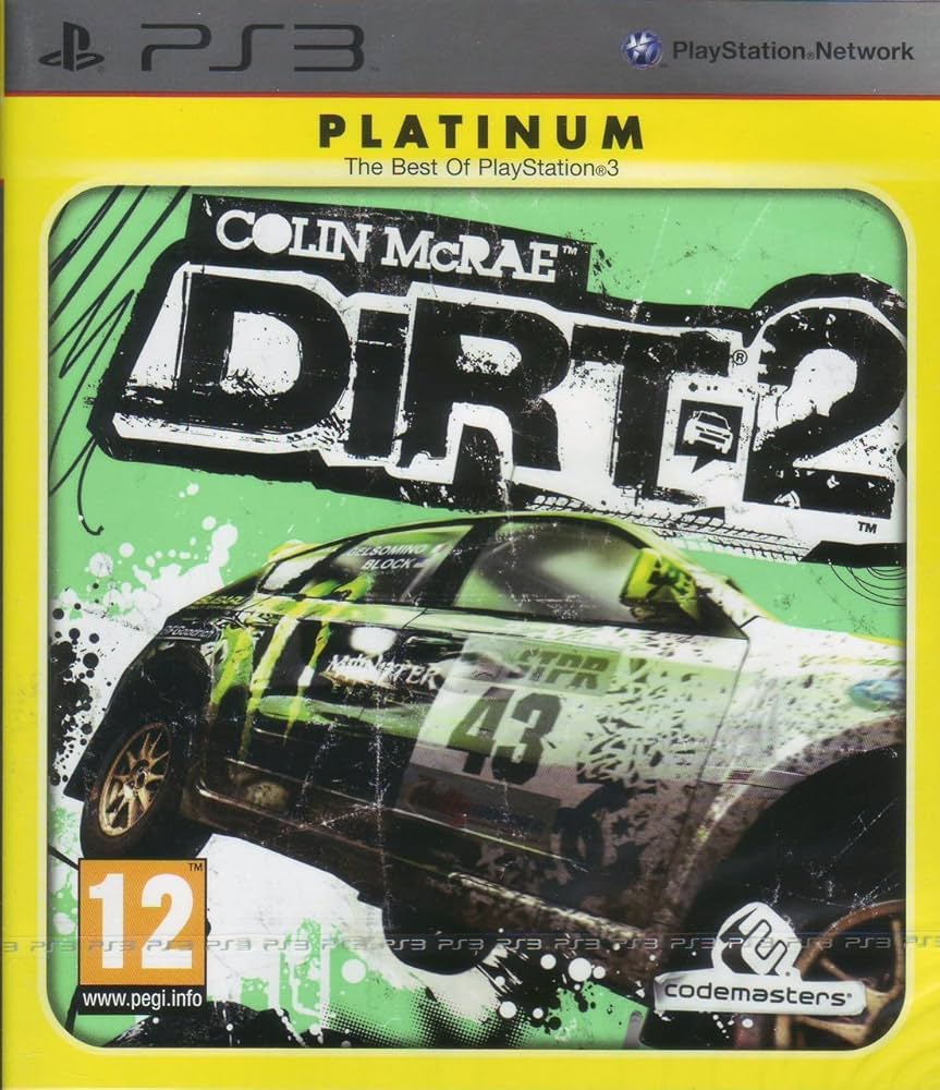 Colin McRae： DiRT 2 Amazon.com: Colin McRae: Dirt 2 (Platinum) (PS3) by